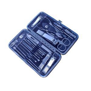 남성용 네일 클 세트 여성 부모 이어픽커 전문 매니큐어 BWLSMART 21피스 페디큐어 키트, 케어 및 그루밍 여행용 케이스 손톱 발톱 커터 포함