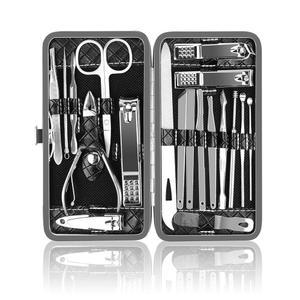 매니큐어 키트, OKOM 세트, 남성 그루밍 네일 케어 남녀용 클 핀셋 및 발톱 대형 남성용 선물