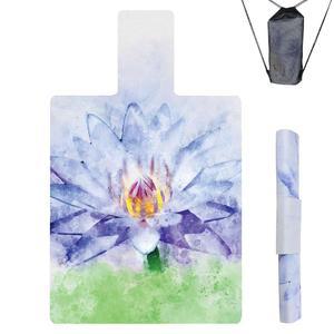 가벼운 접이식 필라테스 매트 커버, 39인치 x 24인치 - 리포머 타월