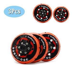 DA 폴리 셔 용 5 인치6 인치 샌딩 패드 백킹 플레이트 디스크 125mm 자체 접착 백 (방열 구멍 포함)