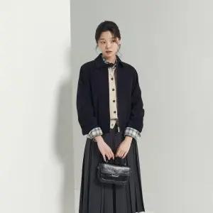 [백화점 정품] 25FW 빈폴 레이디스 츄잉 코듀로이 점퍼 - 블랙 BF5939C035