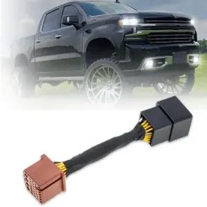 쉐보레 실버라도 1500 타호 이쿼녹스 교외 GMC 유콘 지형 시에라 뷰익이 높은 빔이 켜질 때 안개/낮은 빔을