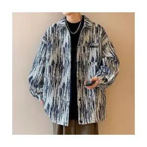 남성용 댄디한멋짐 청자켓 커플 스몰카라 재킷 시크 상의 얇은 코디 OOTD5