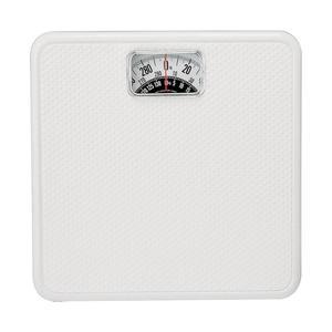테일러 프리시전 제품 화이트 스퀘어 기계식 욕조 저울