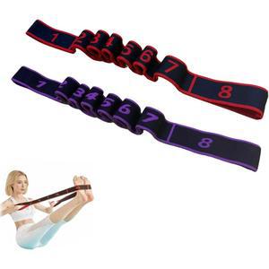 손잡이가 있는 피트니스 저항 밴드, 스트레칭 및 요가용 패션 풀러 운동, 전신 성형을 위한 조절 가능한 밴드