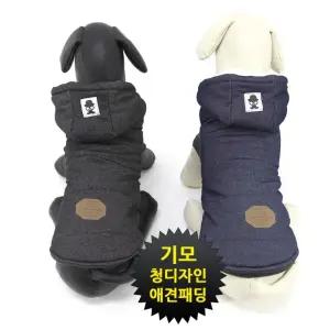 콧수염 애견패딩 애견겨울옷 강아지점퍼      RAM