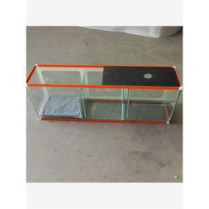 섬프 수조 가정용 열대어 관상용 파충류 일체형 구성 미니 하단 직사각