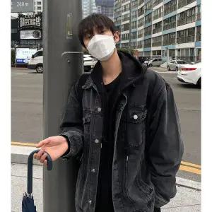 남사친 청 가을 봄 자켓 트렌드 솔리드 코트 청자켓 패피3