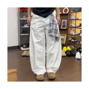 팬츠 데님 남자 워싱 커프 캐쥬얼 핏 패피1