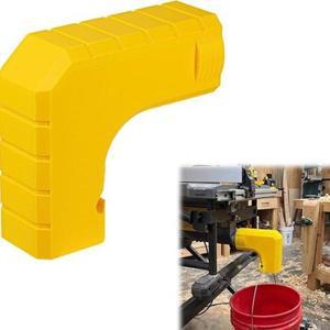 DWE7485 테이블쏘용 효율적인 톱밥 먼지 수집 어댑터 - 스냅온 포트 포함-ABQU