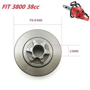 38 6T 클러치 드럼 니들 베어링 Fit Zenoah Type G3800 & Chinese 38cc STIGA ALPINA ama Anova TOPSUN 전