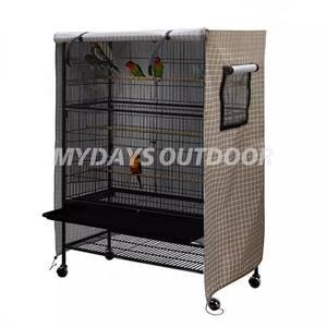 새장 덮개 앵무새 지퍼 둥지 가림막 방수 차단 케 가리개 사계절용 방한 보호