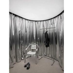 커튼 옷가게 원단 클럽 레저 DIY 매장 반사 스탠드 회색 커텐 거실 스타일 라틴 침실