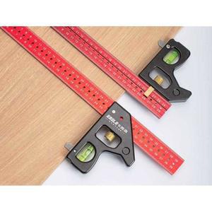 목공자 멀티 게 로케이터 45도 콤비 연귀자 각도자 직각 각도 눈금 측정 목공 이동식