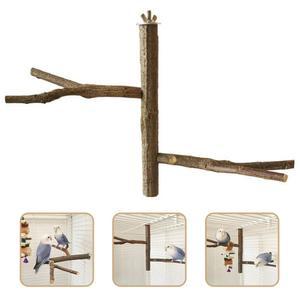 앵무새 농어 스탠드 케 DIY 기본 새집 천연 새장 앵무새놀이터 키우기 둥지 용품