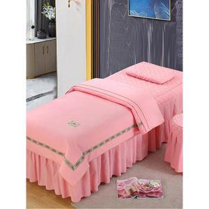 관리샵 침대커버 에스테틱 스퀘어 안마 이불세트 마사지샵 유럽식 190x80 이불