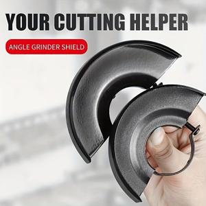 전기 앵글 그라인더 용 4.55 인치 블랙 금속 안전 가드 보호대 휠 커버