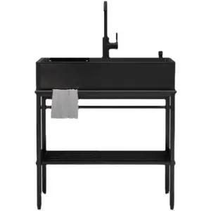 간이개수대 씽크대 싱크대 카페 조립식 발코니 스테인리스