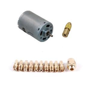 1011 개몫 0.5-3.2mm Dremel 로타리 도구 용 미니 드릴 황동 콜렛 척 액세서리 세트 및 너트