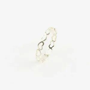 [신상오픈런]하트반지 약지 심플 플랫 컷아웃 실버링 (29965336)