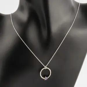 [신상오픈런]별큐빅 오링 블링 원석 은목걸이 스털링실버 (29965283)