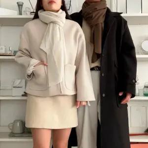 [신상오픈런]보드라운 무지머플러 겨울출근룩 메리노울 목도리 (28833115)