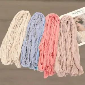 [신상오픈런]여성 데일리 플리츠 무지 컬러 스카프 (41569168)