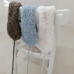 [신상오픈런]여성 겨울 양털 귀마개 뽀글이 이어플랩 끈 조절형 (41568215)