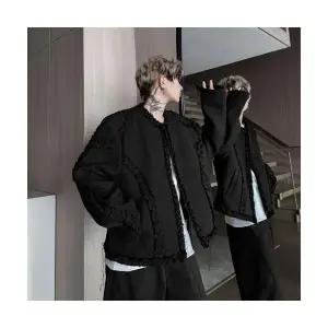 빈티지 남자정장재킷 라운드 정장 슬림핏 코트 퀄리티 재킷 솔리드 원템1