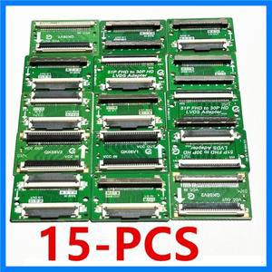 SAM 턴 LG 케이블 커넥터, 케이블 어댑터 보드, 좌우 교체, FHD LVDS, 2K, 51 핀, 30 핀, 15 개