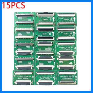 SAM Turn 용 15PCS/ FHD LVDS 2K 51pin/30pin LG 케이블 커넥터 케이블 어댑터 보드 왼쪽 및 오른쪽 교체