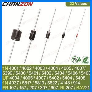 32값 빠른 복구 스위칭 쇼트키 배리어 정류기 다이오드 1N4001