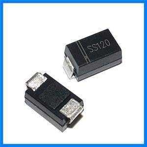 50pcs SS12 SMA DO-214AC 쇼트키 다이오드 1A-20V/40V/60V/80V/100V/150V/200V