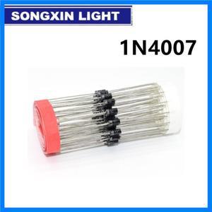 100PCS 1N4007 1A 1000V DO-41 고품질 정류기 다이오드