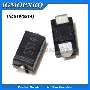 우수한 품질 다이오드 do-214ac 쇼트키 ss14, 1N5819 SMD 1A, 40V, 100 개, 신제품