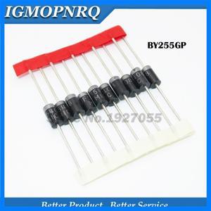 20개 배송 BY255 정류기 다이오드 3A 3000mA 1300V DO-201 신규