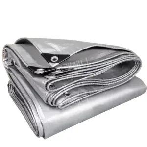 대형 방수포 천막 x 차단 방수 4m 덮개 시트 갑바 자외선 실버 7m