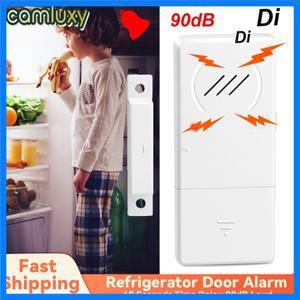 Camluxy 냉장고 도어 알람 열림 시 60초 지연 90dB 시끄러운 초슬림 창 안전