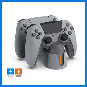 PS5/PS5slim 광학 드라이브 디지털 에디션 무선 게임 패드 2 충전기 P5 게임 컨트롤러 고속 충전기 도크