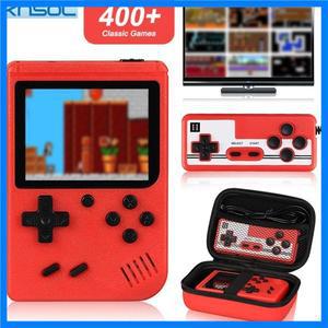 레트로 휴대용 미니 비디오 게임 콘솔, 400 내장, 3.0 인치 LCD 스크린, 어린이 선물, 8 비트 플레이어, AV
