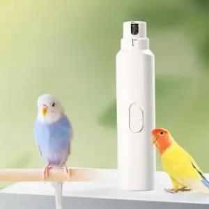 새로운 손톱깎이 발톱깎이 손질 정리기 조류 전동 앵무새 그루밍 손톱 배터