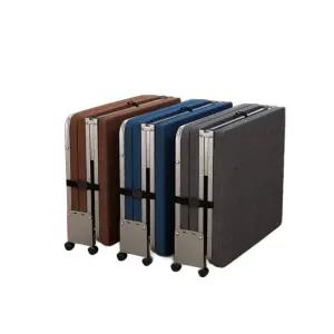 접이식 휴대용 베드 폴딩 싱글 1인용 침대 캠핑 사무실 매트