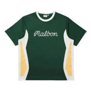 [말본골프] 메쉬 자카드 라운드 티셔츠 그린 153619733