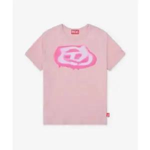 [디젤] T-언커티 반소매 티셔츠 핑크 153622528