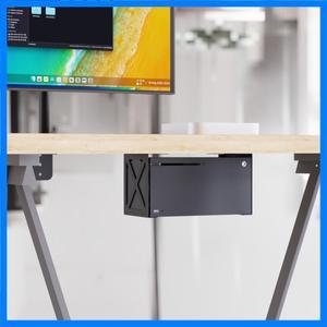 Xbox 시리즈 X 및 Xbox 시리즈 S용 책상 아래 브래킷, 셀프 드라이브 나사 포함 벽 브래킷, 확장 나사 포함