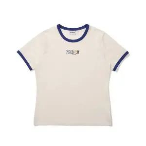 [말본골프] 말본 그래픽 링거 티셔츠 아이보리 153620266