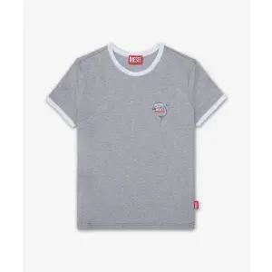 [디젤] 반소매 그레이 티셔츠 153622711