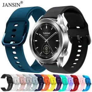 호환 샤오미호환 Watch 2 Pro 용 실리콘 밴드 샤오미호환 Watch S4 S3 S2 S1 Mi Color 2 팔찌 시계 밴드 용