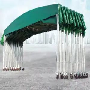 대형 천막 야외 그린 길이 자바라 창고 주차장 5m 카페 자바라천막