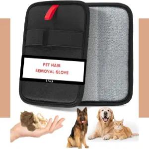 Kyseee의 사랑스러운 매직 브러시 PET 제모 장갑 가구 의류용 정전기 고양이와 개를 위한 재사용 가능한